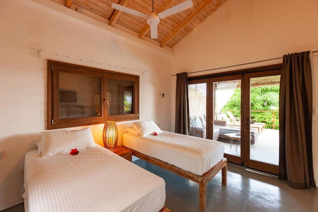 La Pointe Beach Huts Baie Sainte Anne Εξωτερικό φωτογραφία